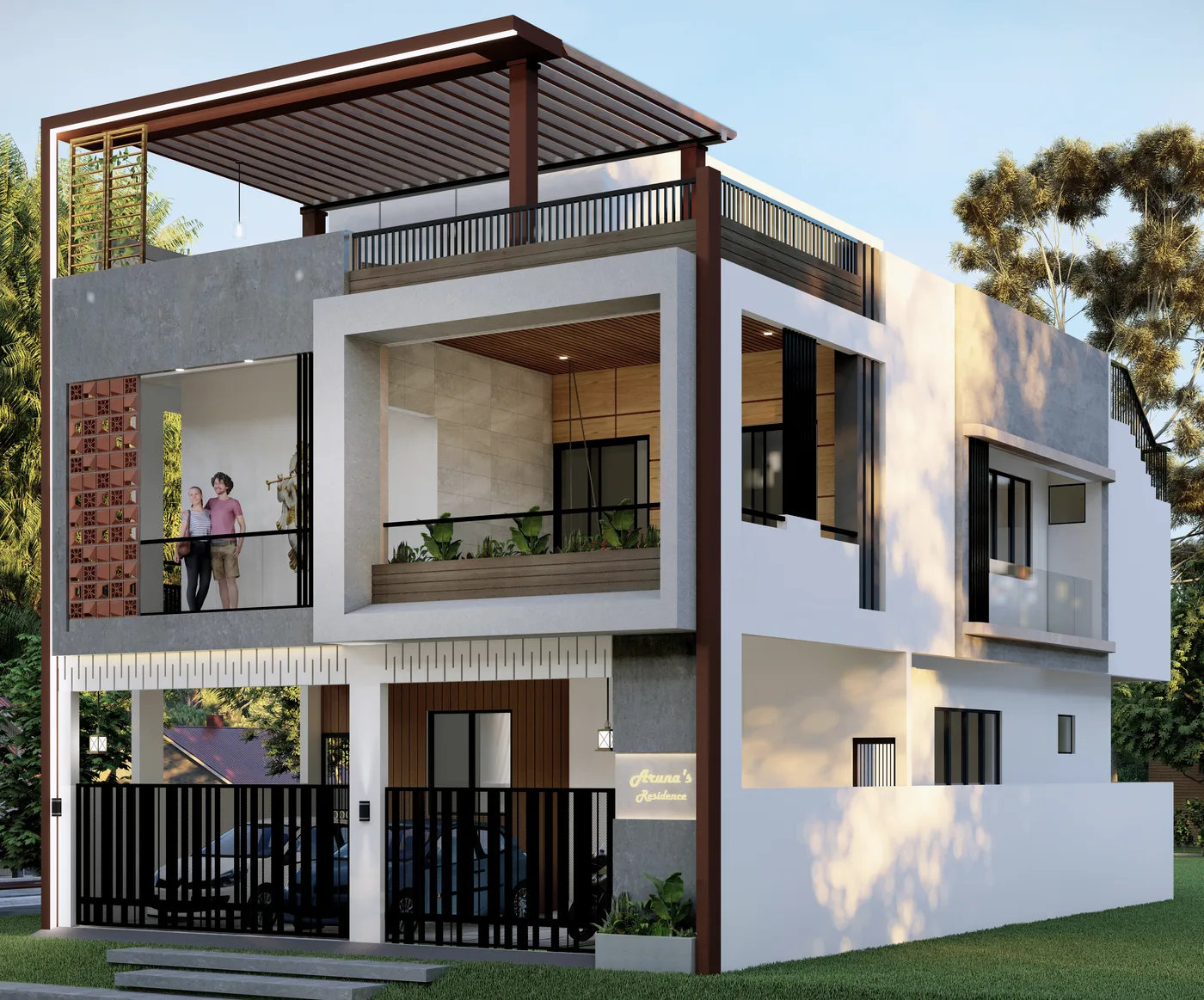 Arunadevi's Duplex — built by Ciara Homes