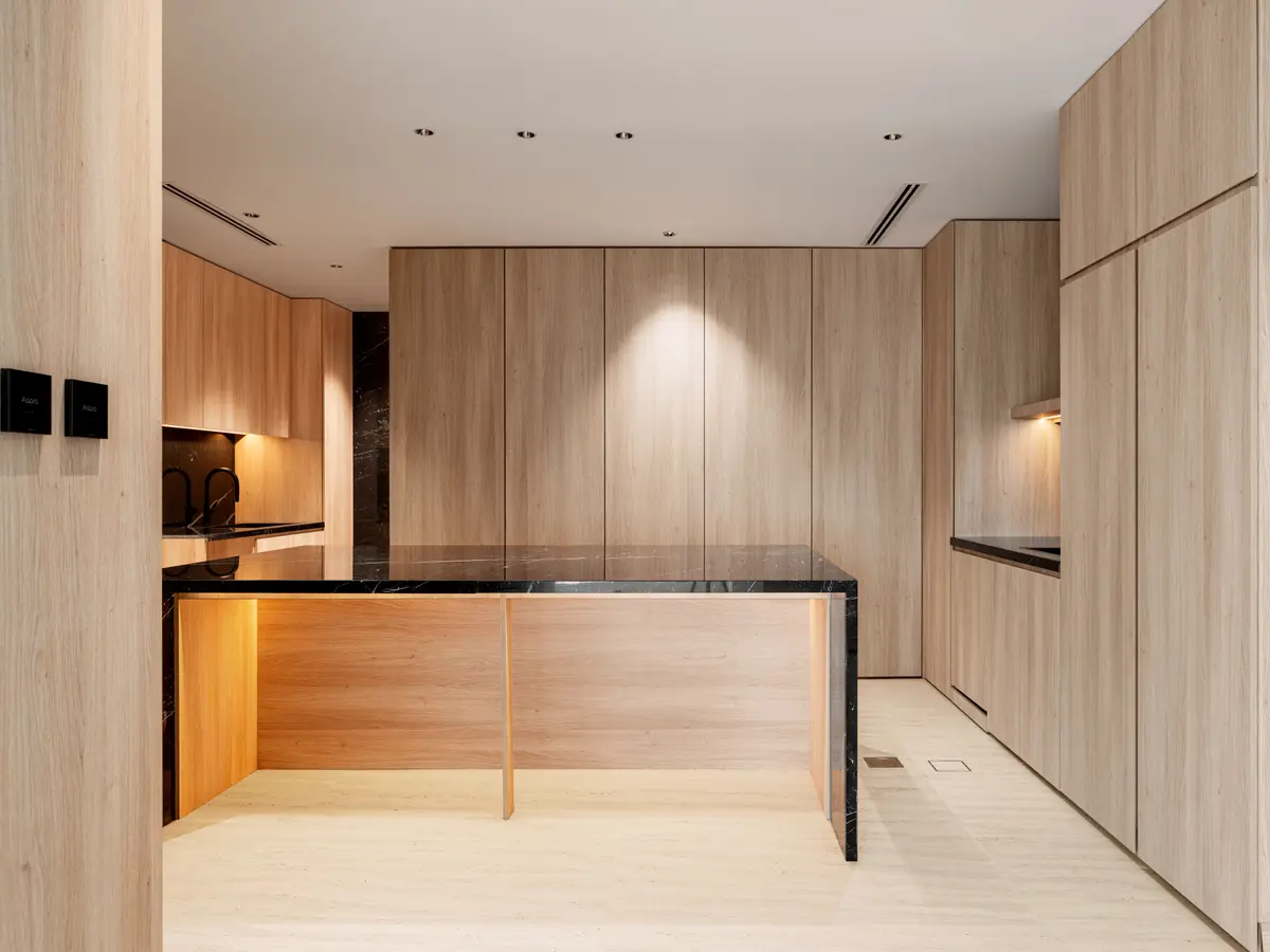 Modular kitchen and storage interior